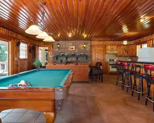 john travolta house inside