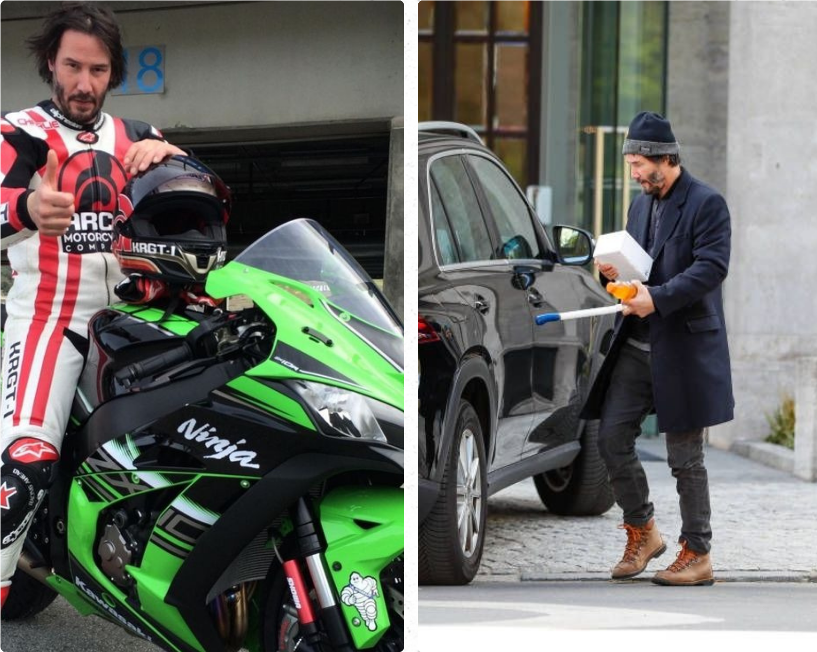 cars keanu reeves house