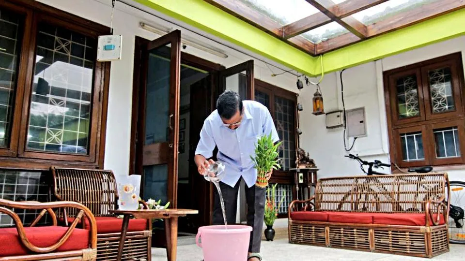 inside Arvind Kejriwal house