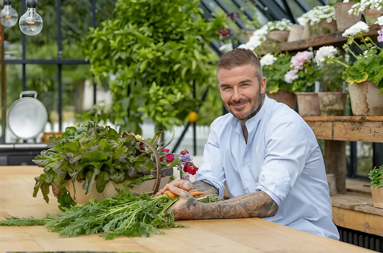 The Kitchen Garden beckhams cotswold home